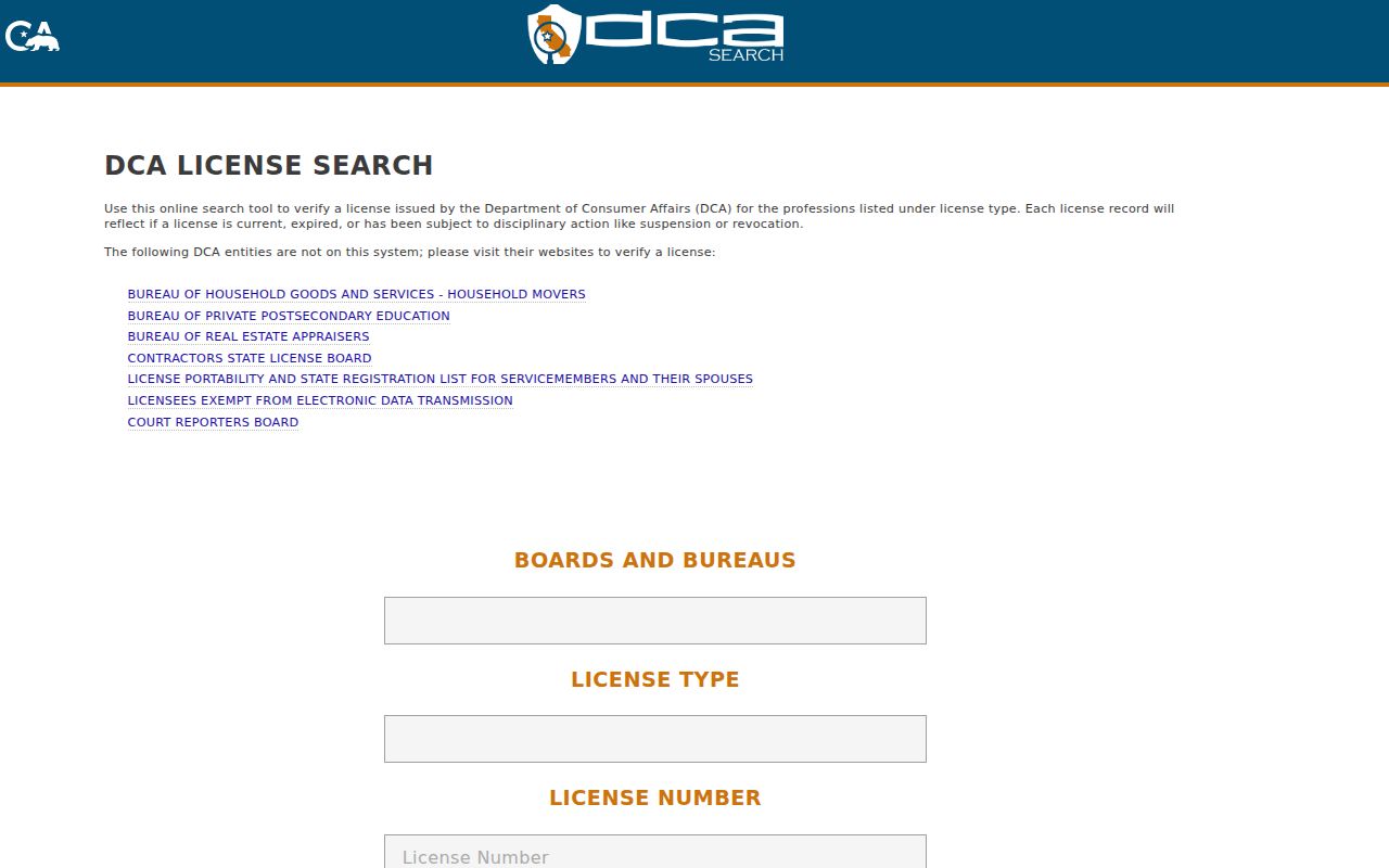 Rocklin people search using California professional license records